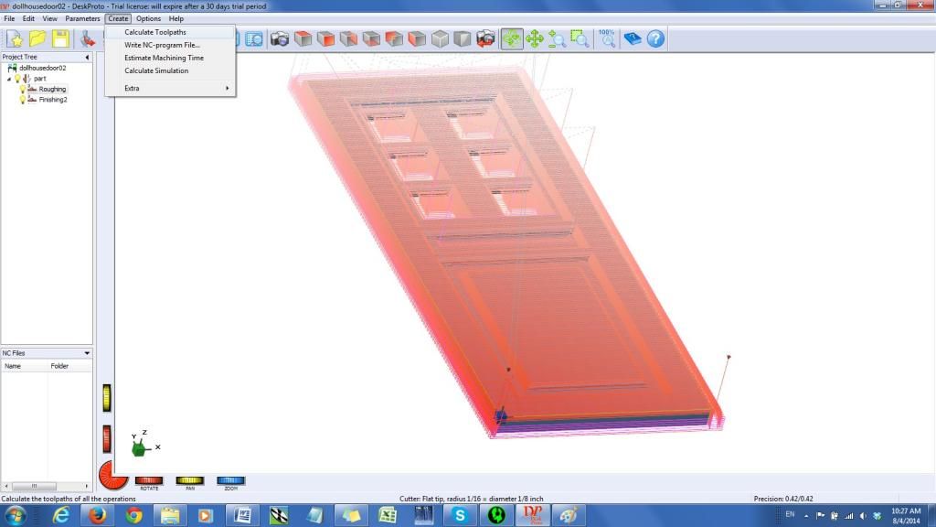 Making a Dollhouse Door With Zen Toolworks CNC 3 Steps Instructables